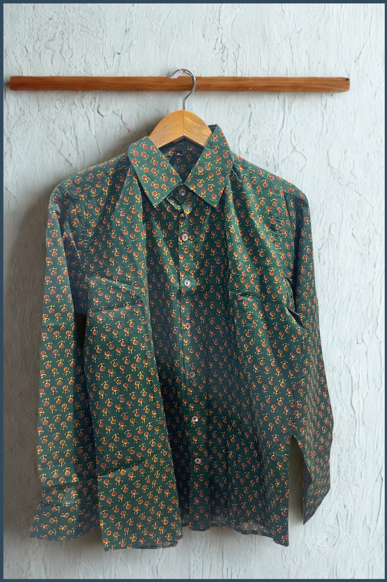 Block Print Cotton Shirt