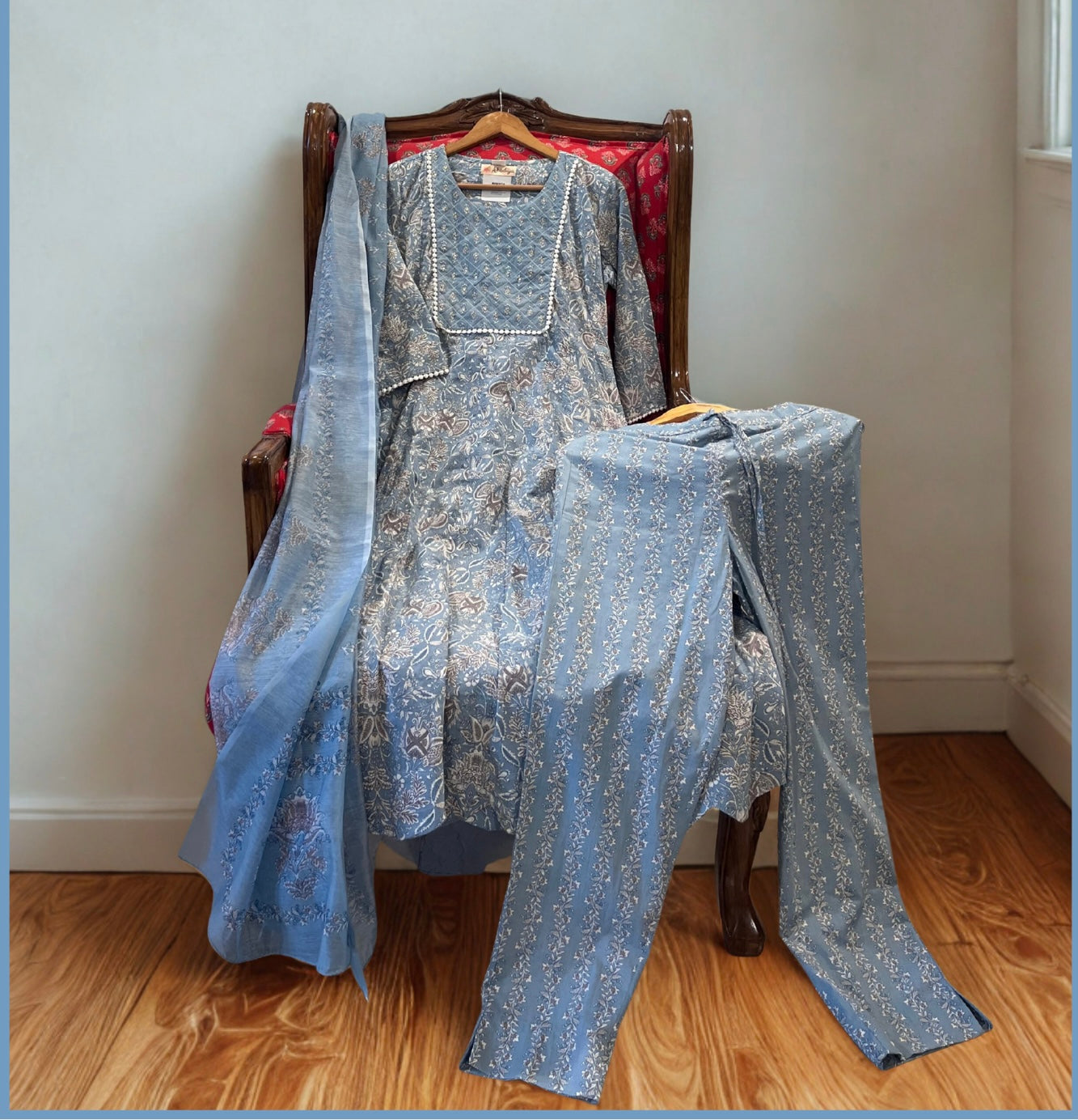 Cotton Anarkali Set