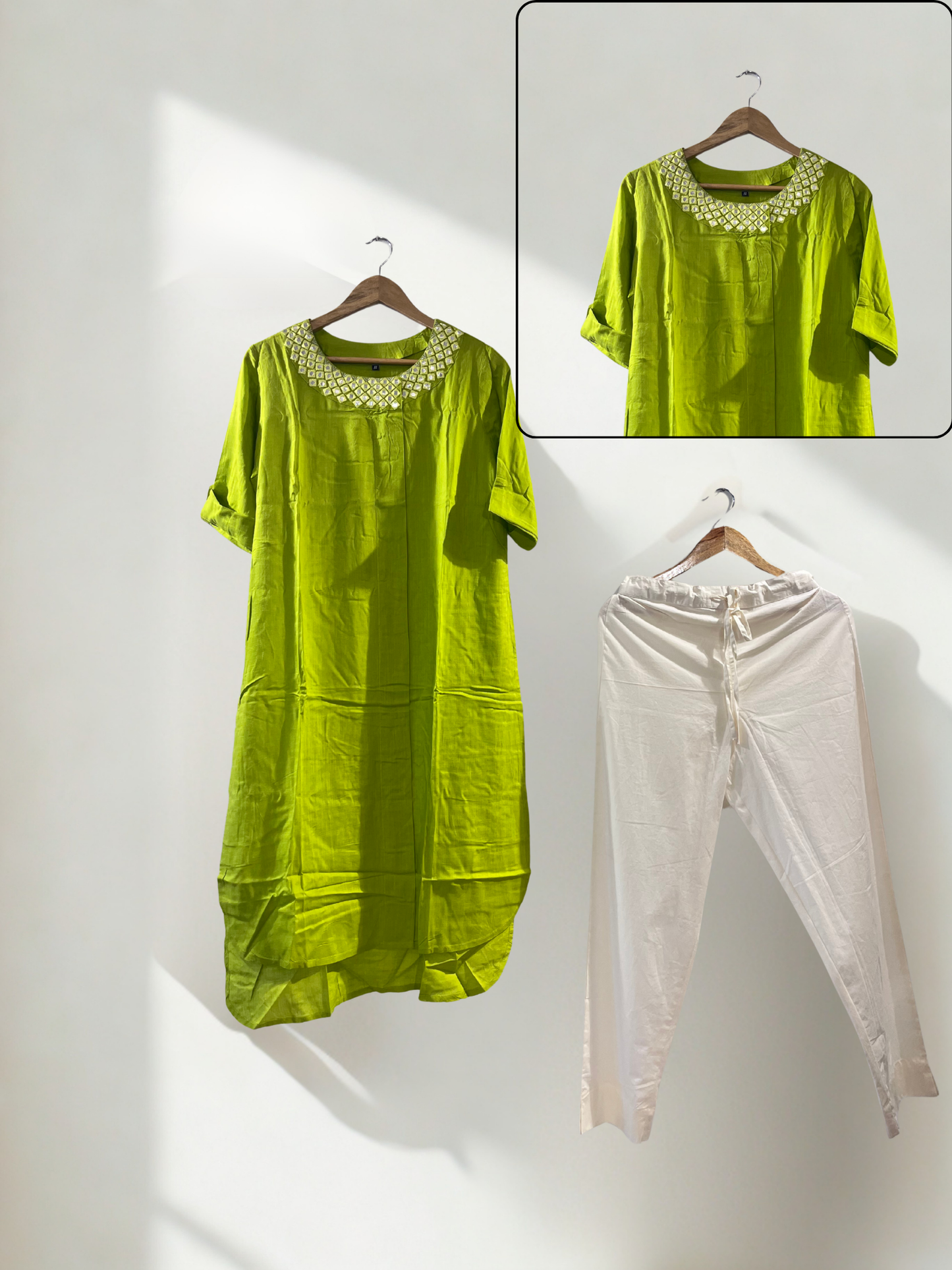 2 Piece - Set (Kurta + pant)