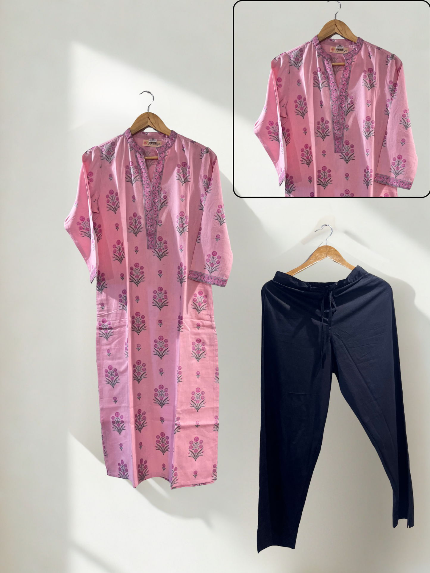 2 Piece - Set (Kurta + pant)