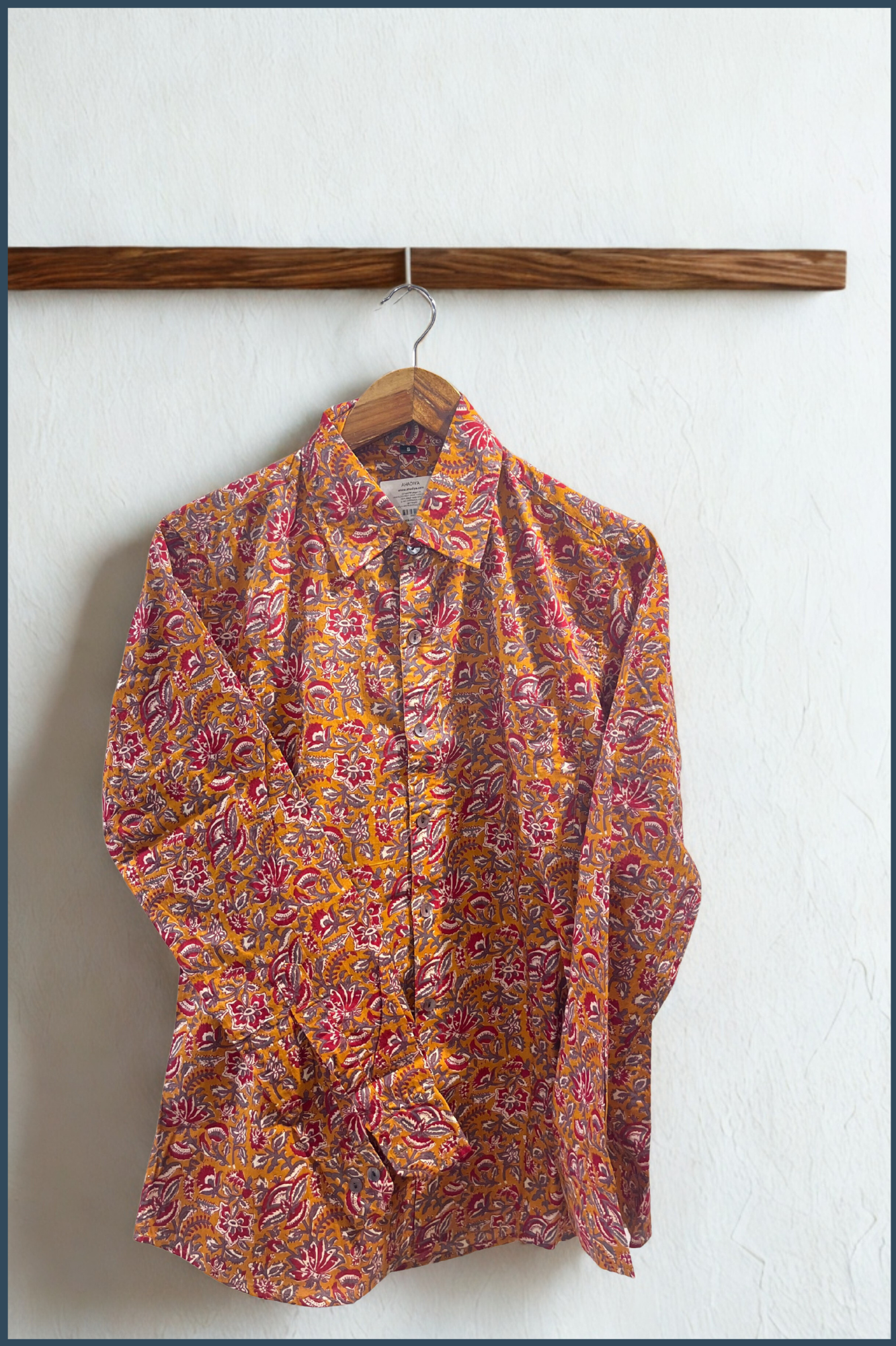 Block Print Cotton Shirt