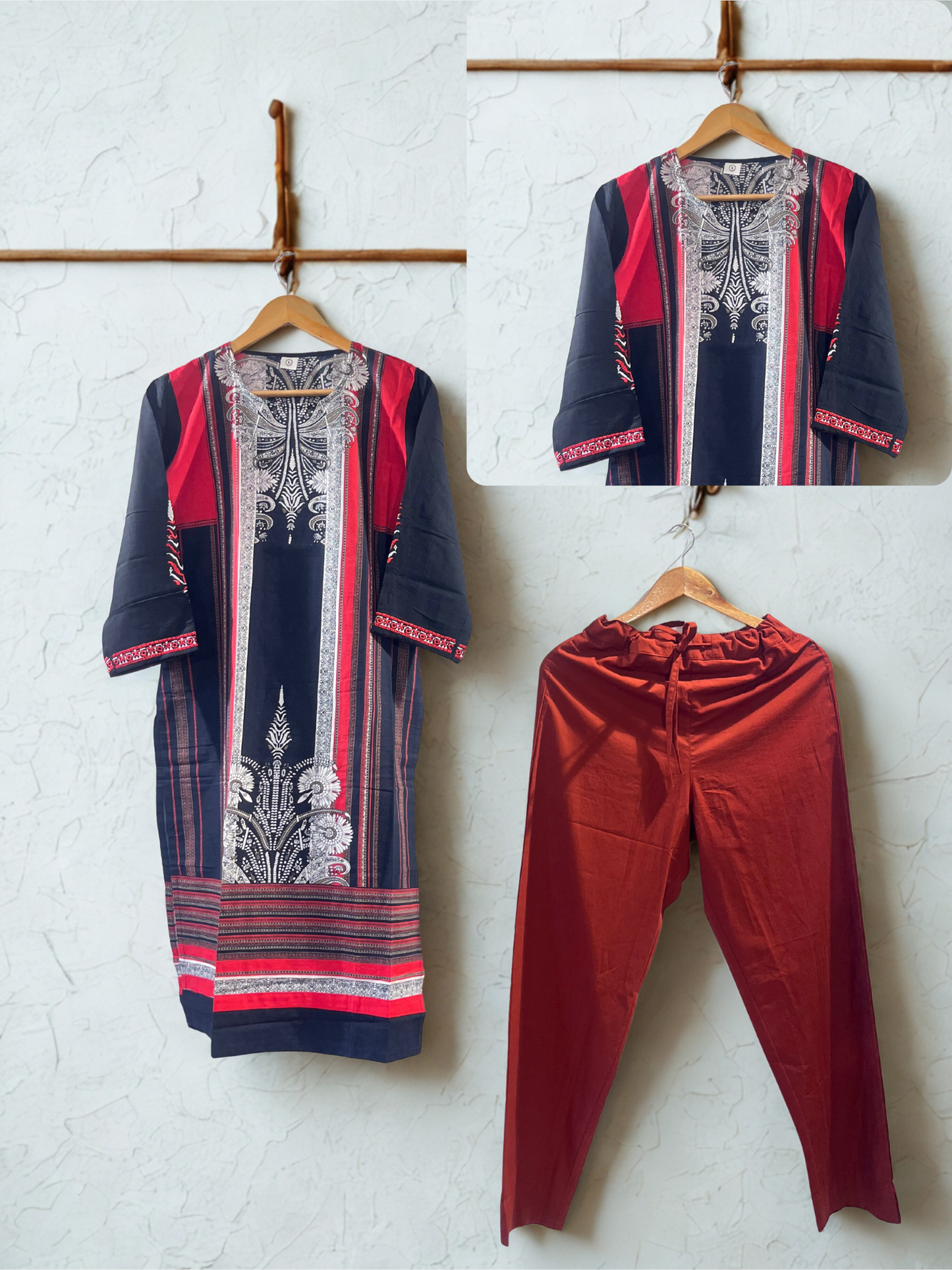 2 Piece - Set (Kurta + pant)