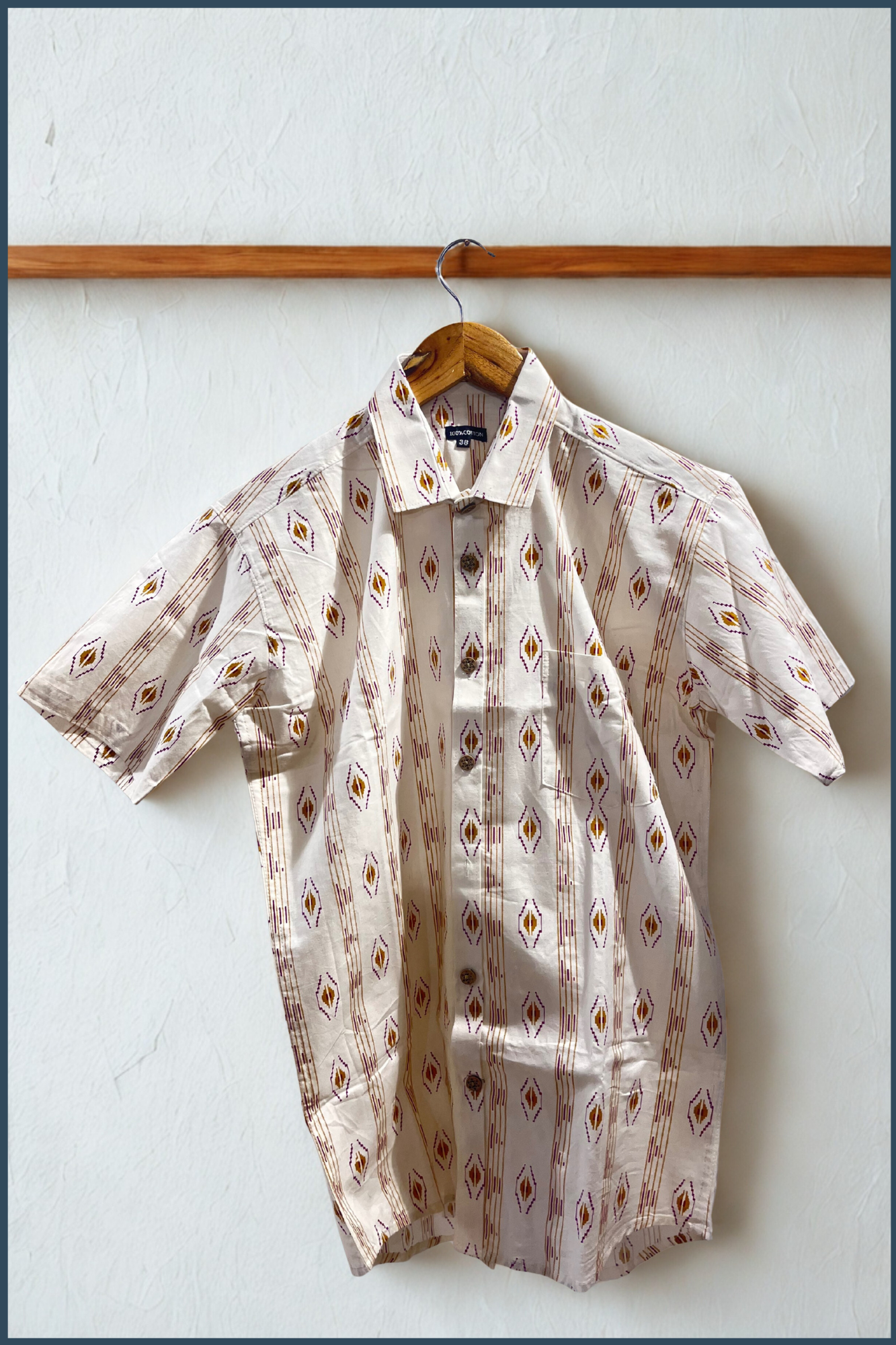 Block Print Cotton Shirt