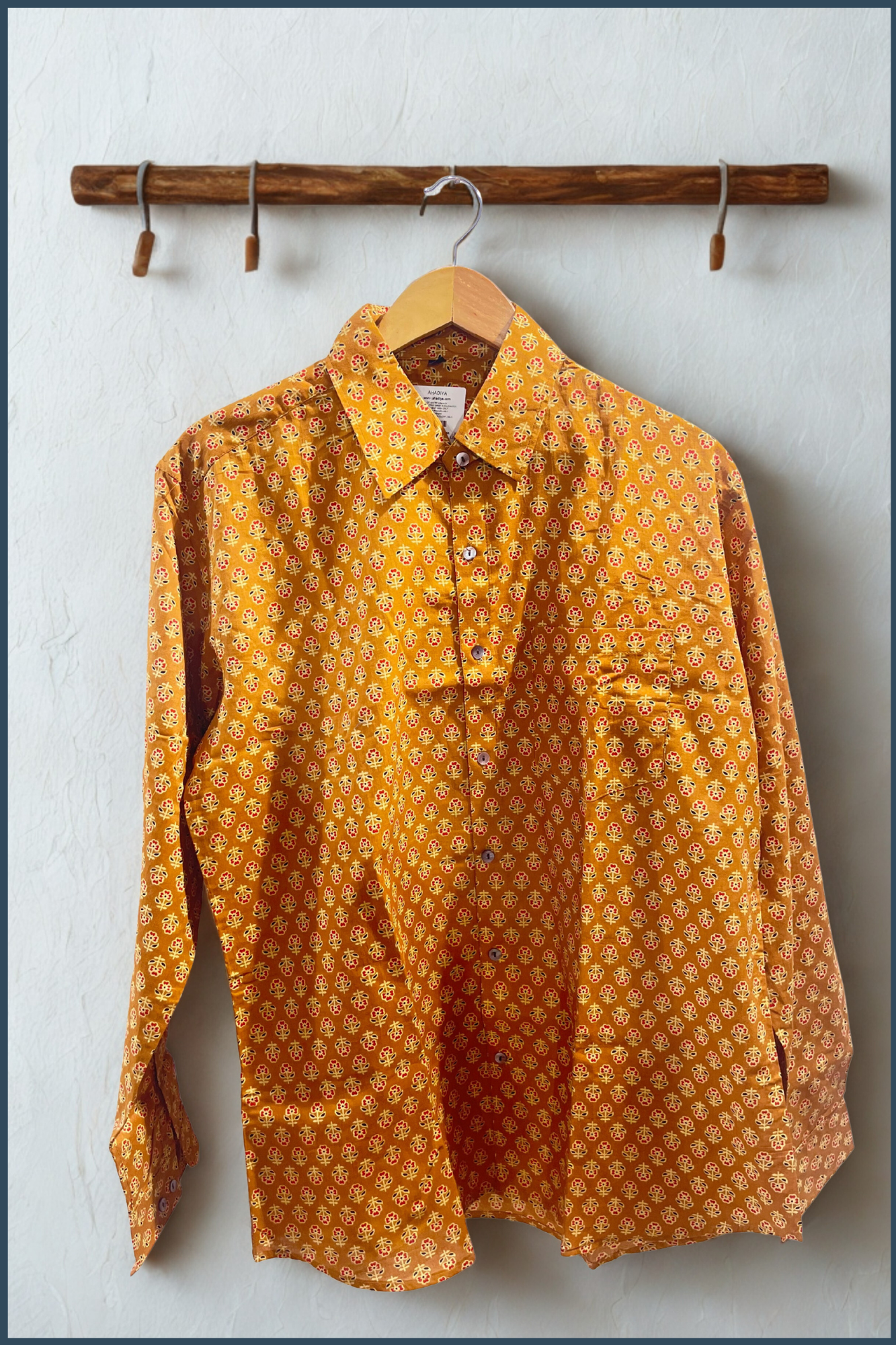 Block Print Cotton Shirt
