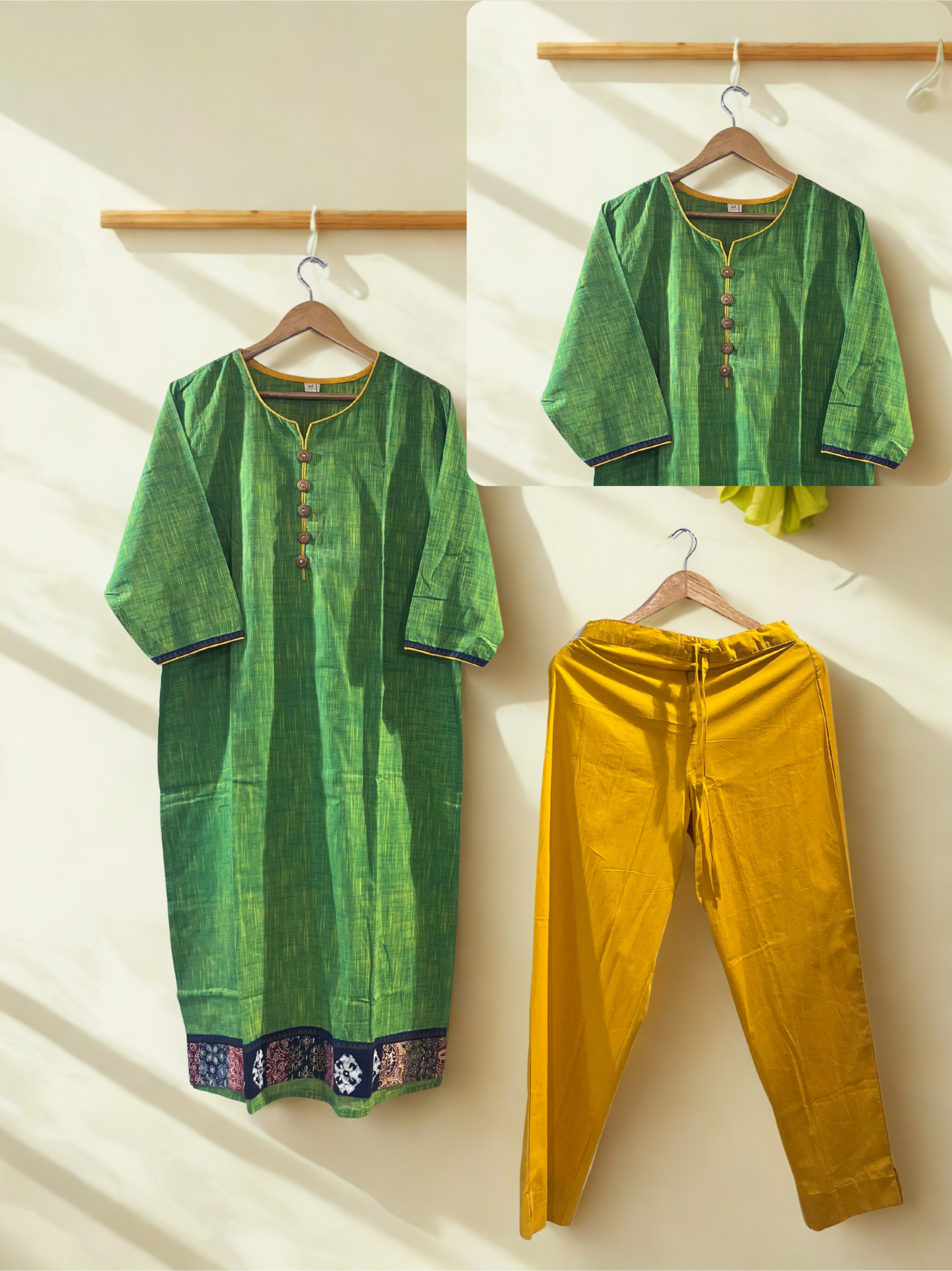 2 Piece - Set (Kurta + pant)