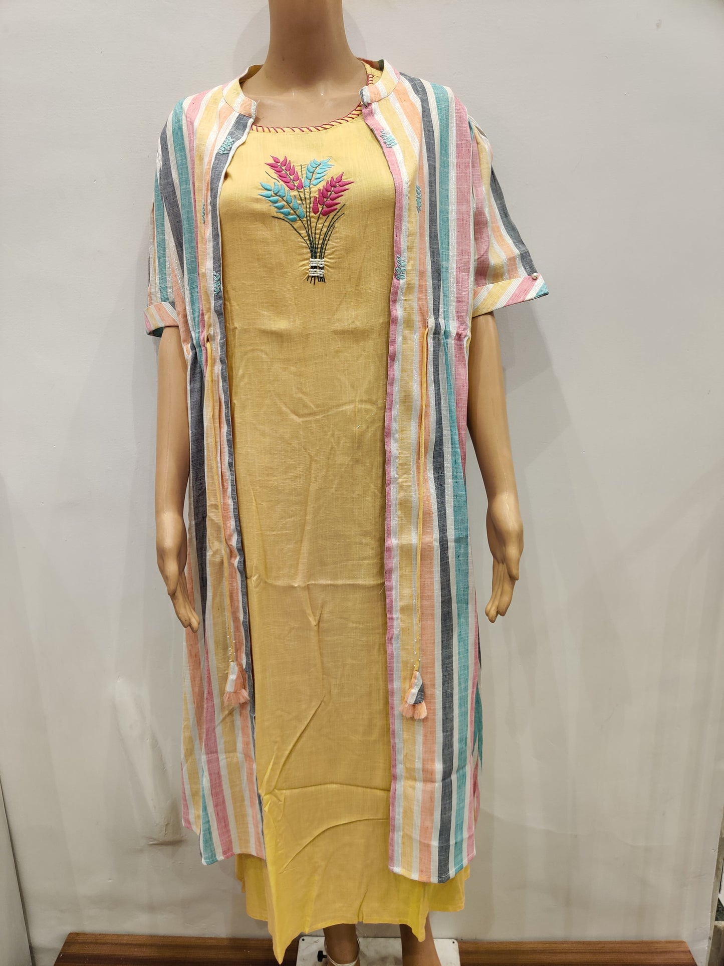 Woolly Violet Kurti