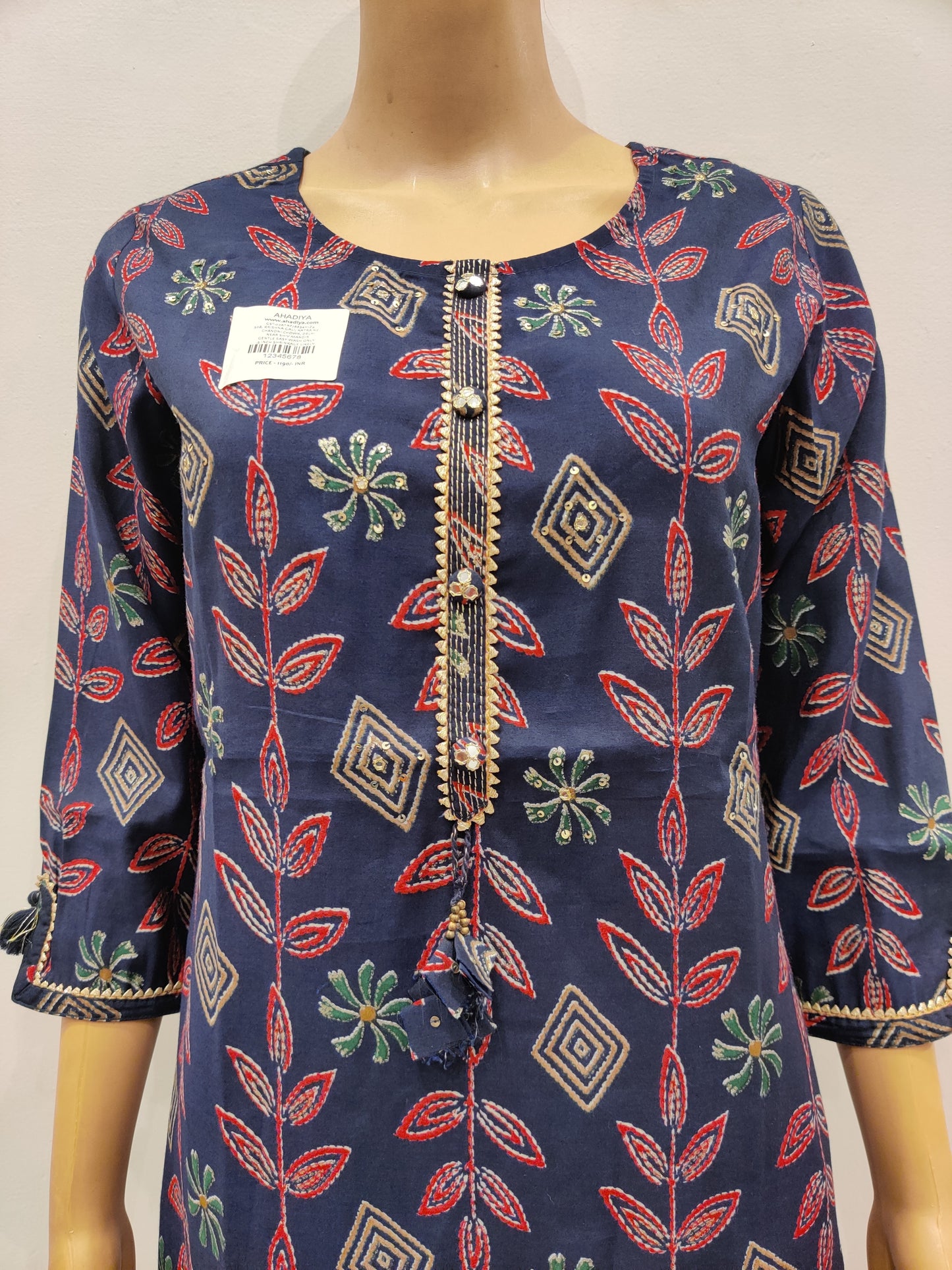 Geranium Kurti