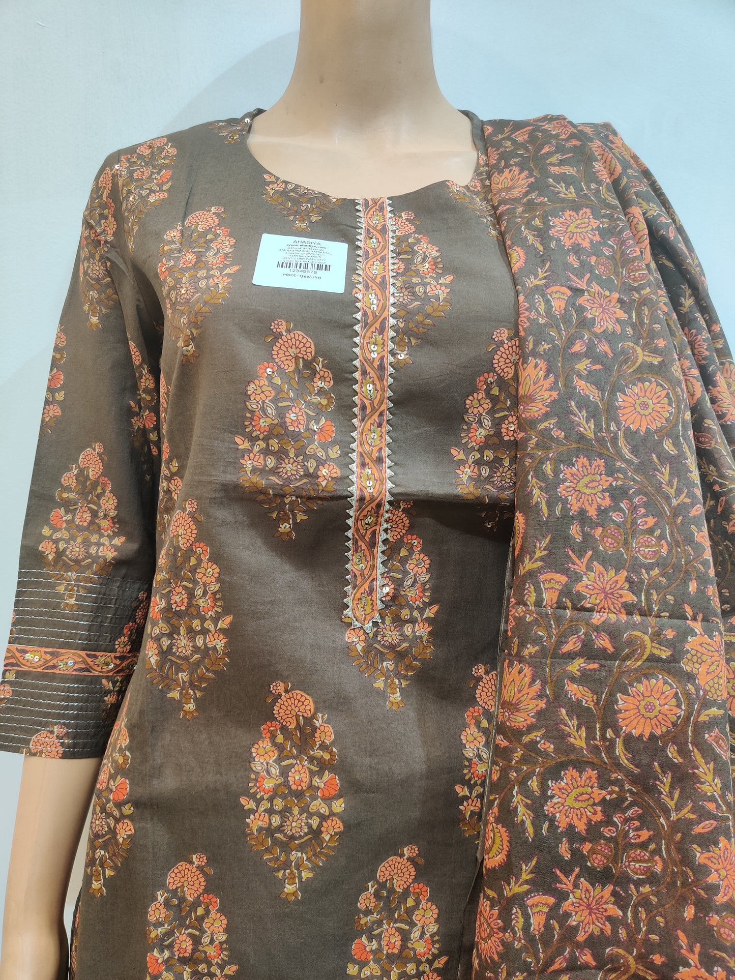 Kalmia Kurta pant dupatta set