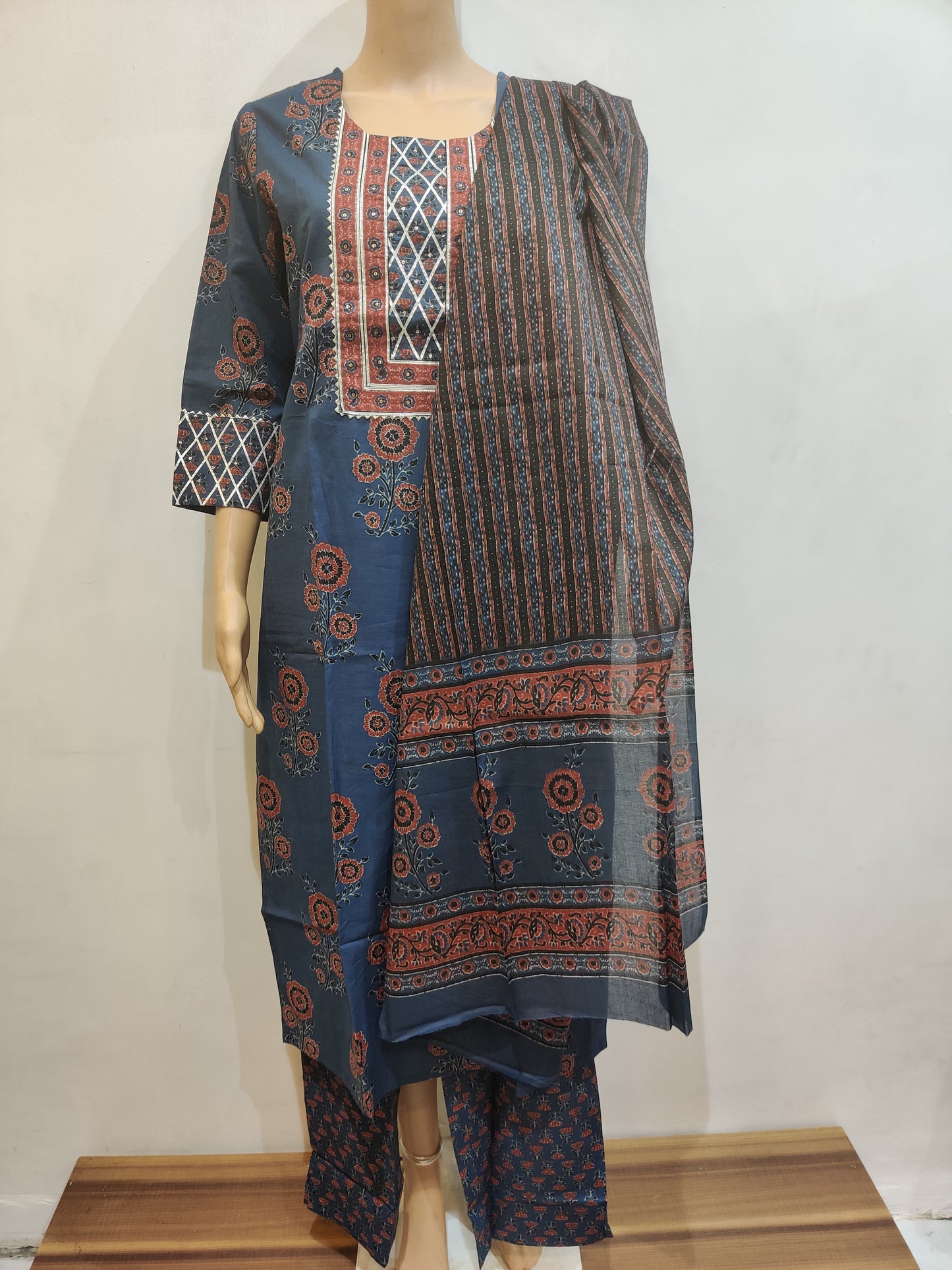 Silene Kurta pant dupatta set