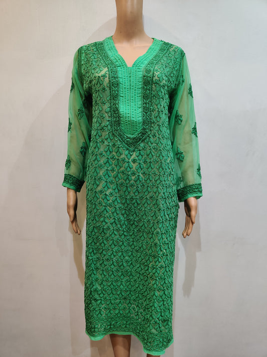 Scarlet Milkweed Kurti