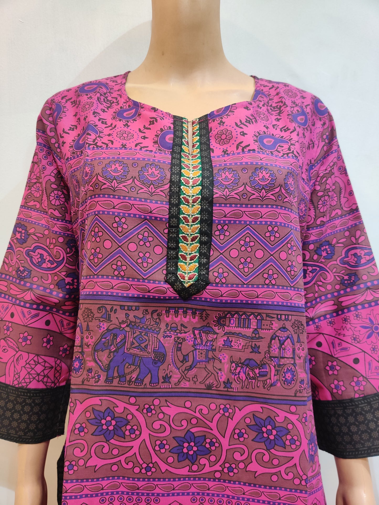 Bee Balm Kurti