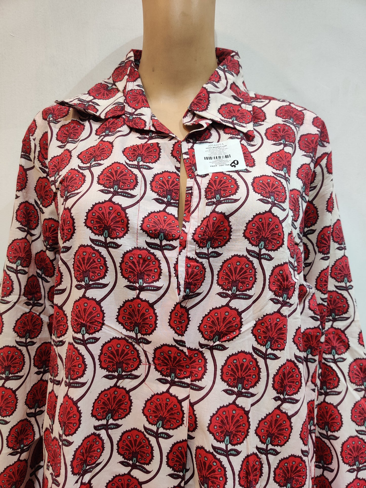 Geranium Kurti