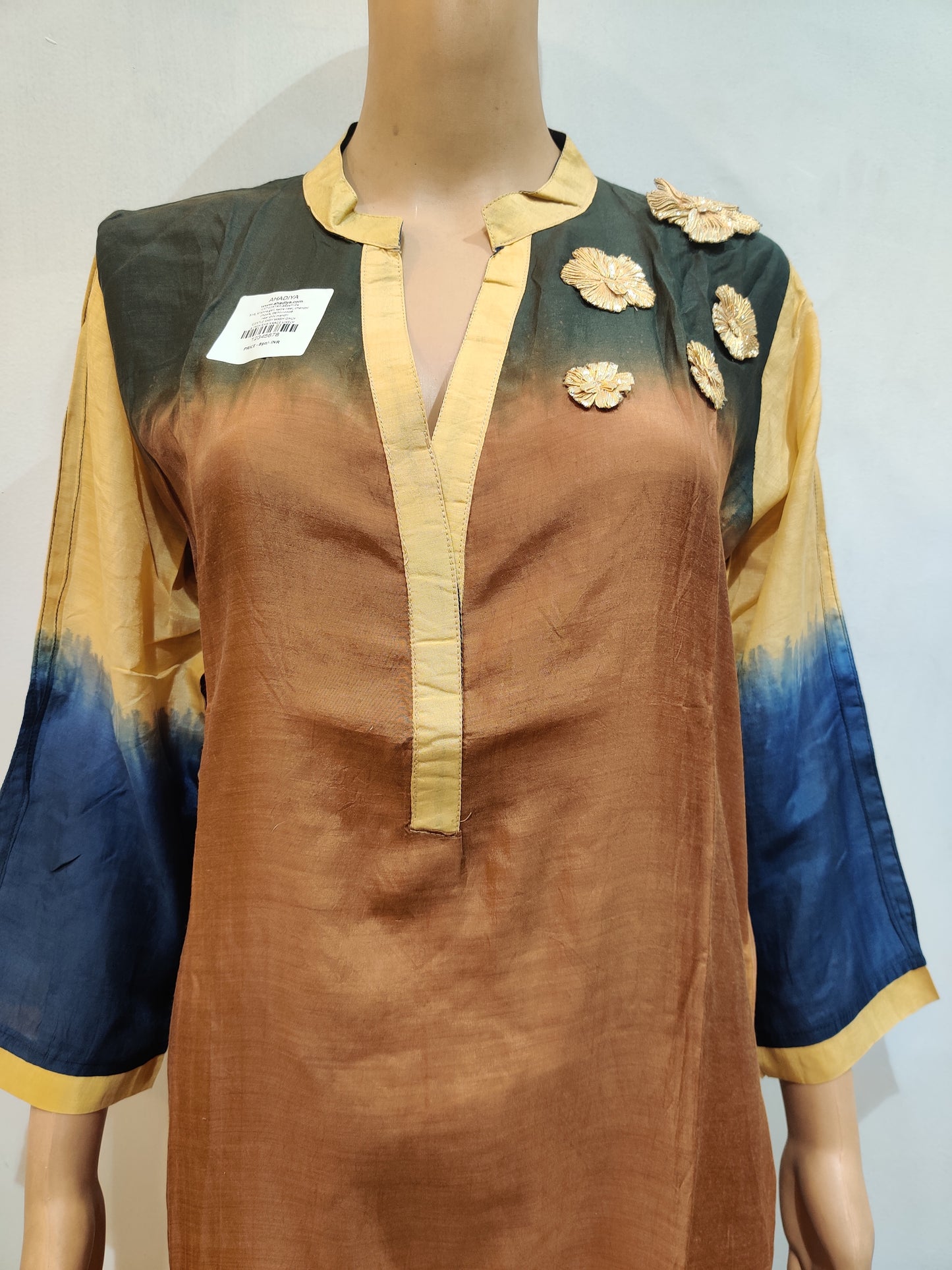 Frangipani Kurti