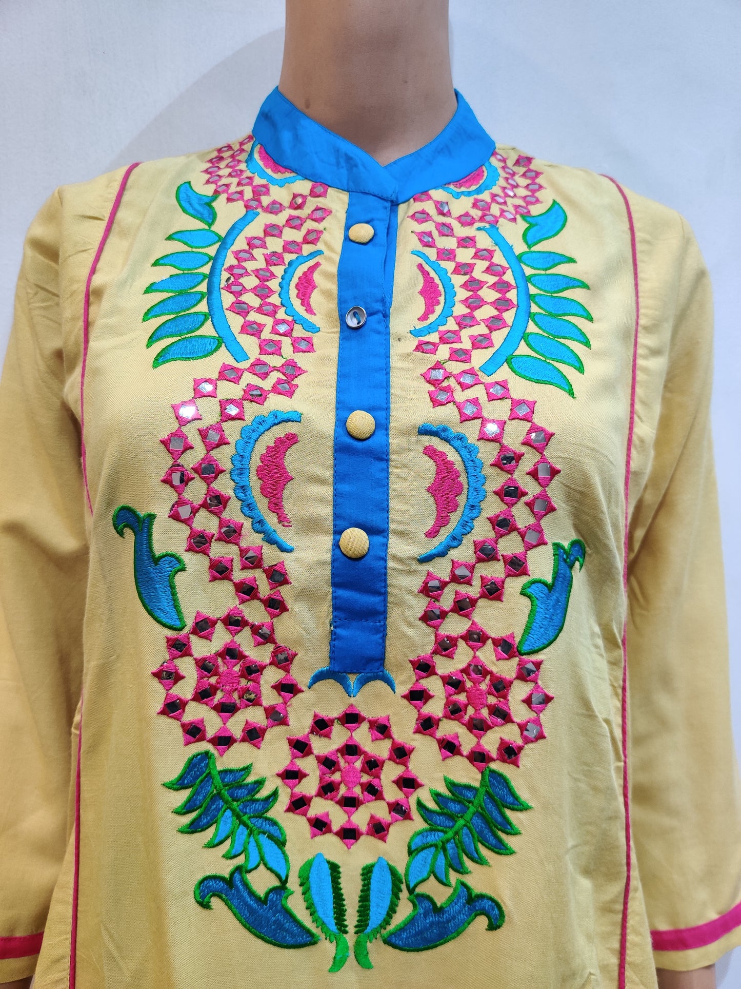 Evening Primrose kurti
