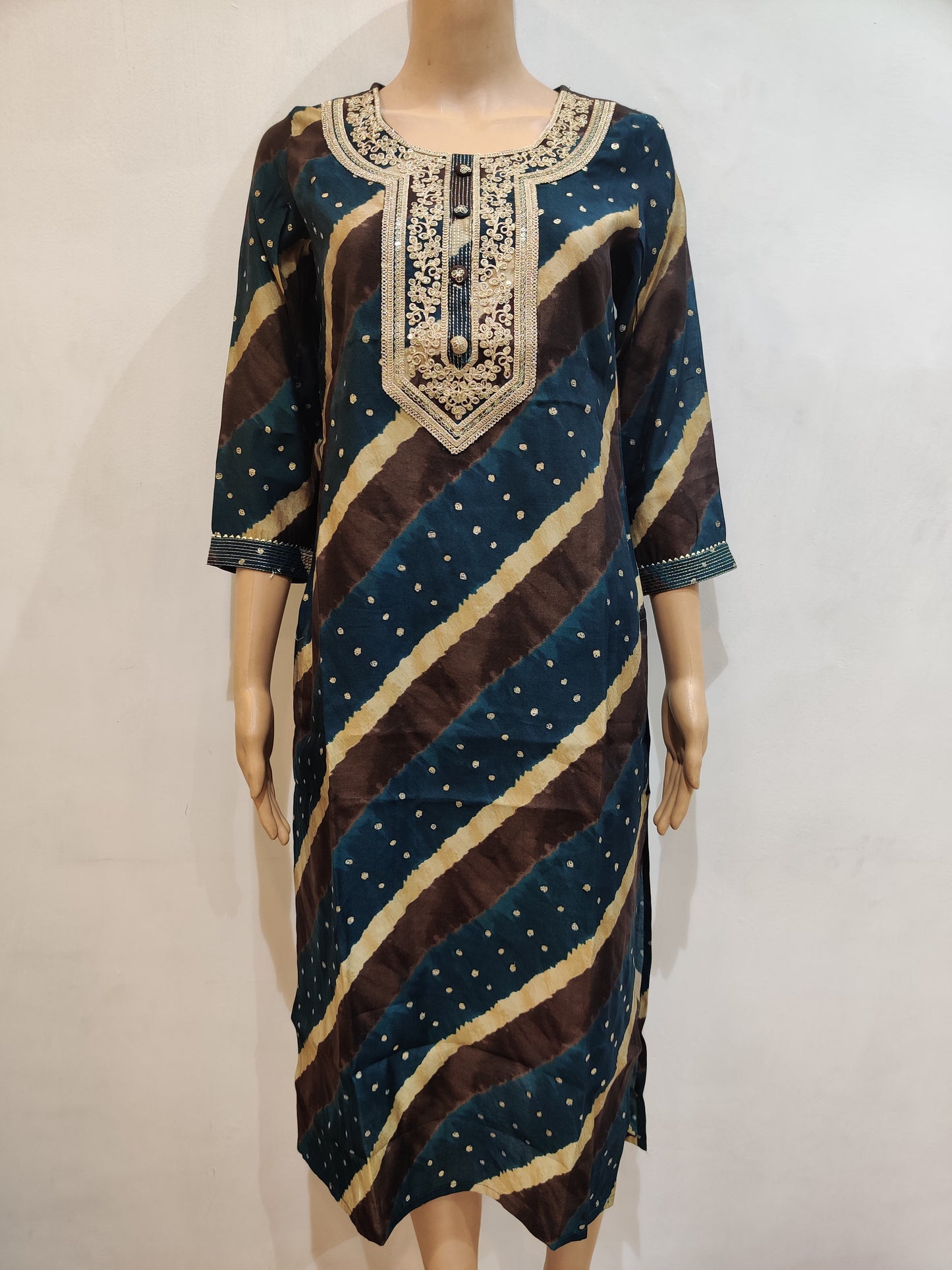 Aztec Lily Kurti