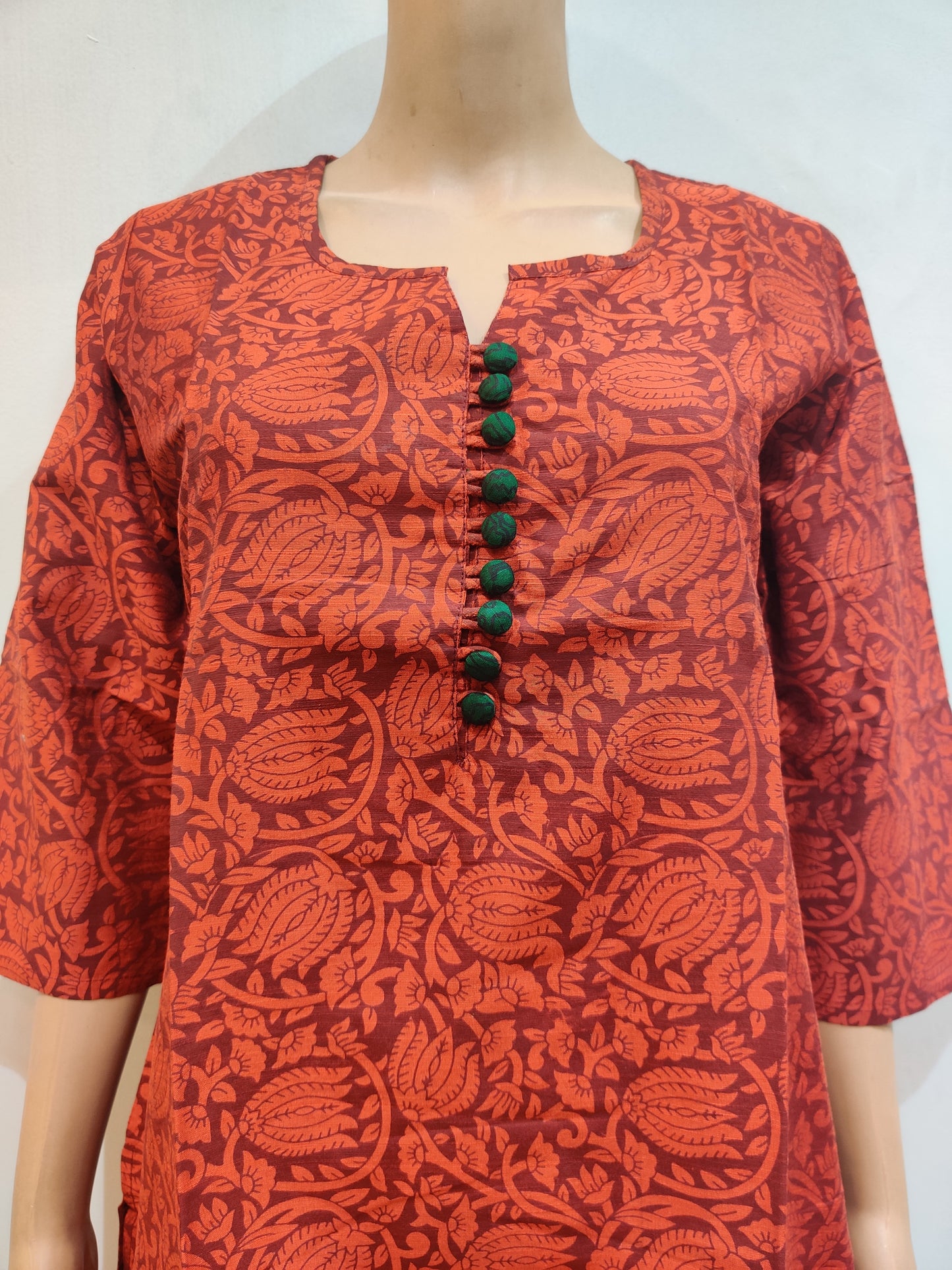 Saffron Kurta