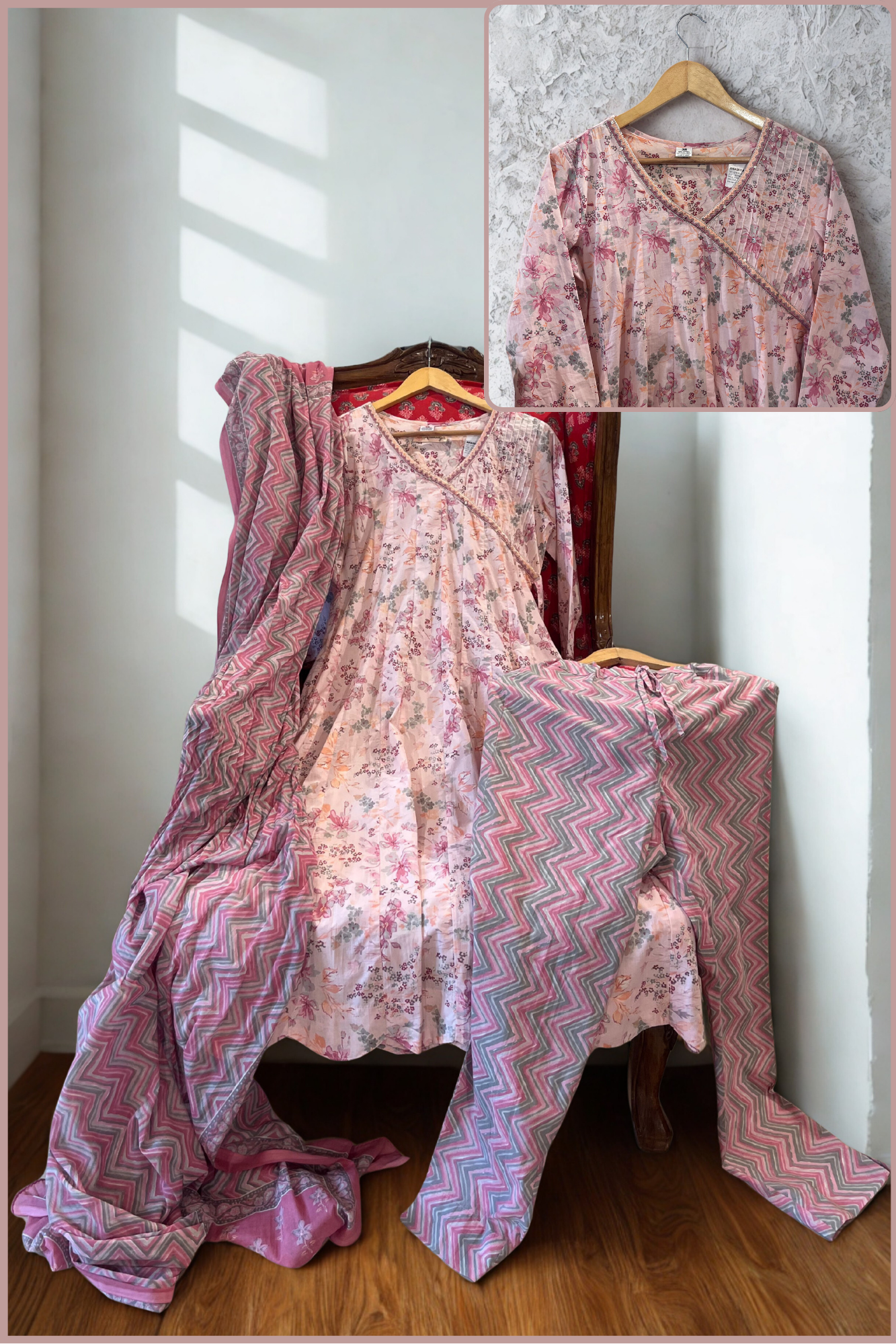 Light Pink Anarkali