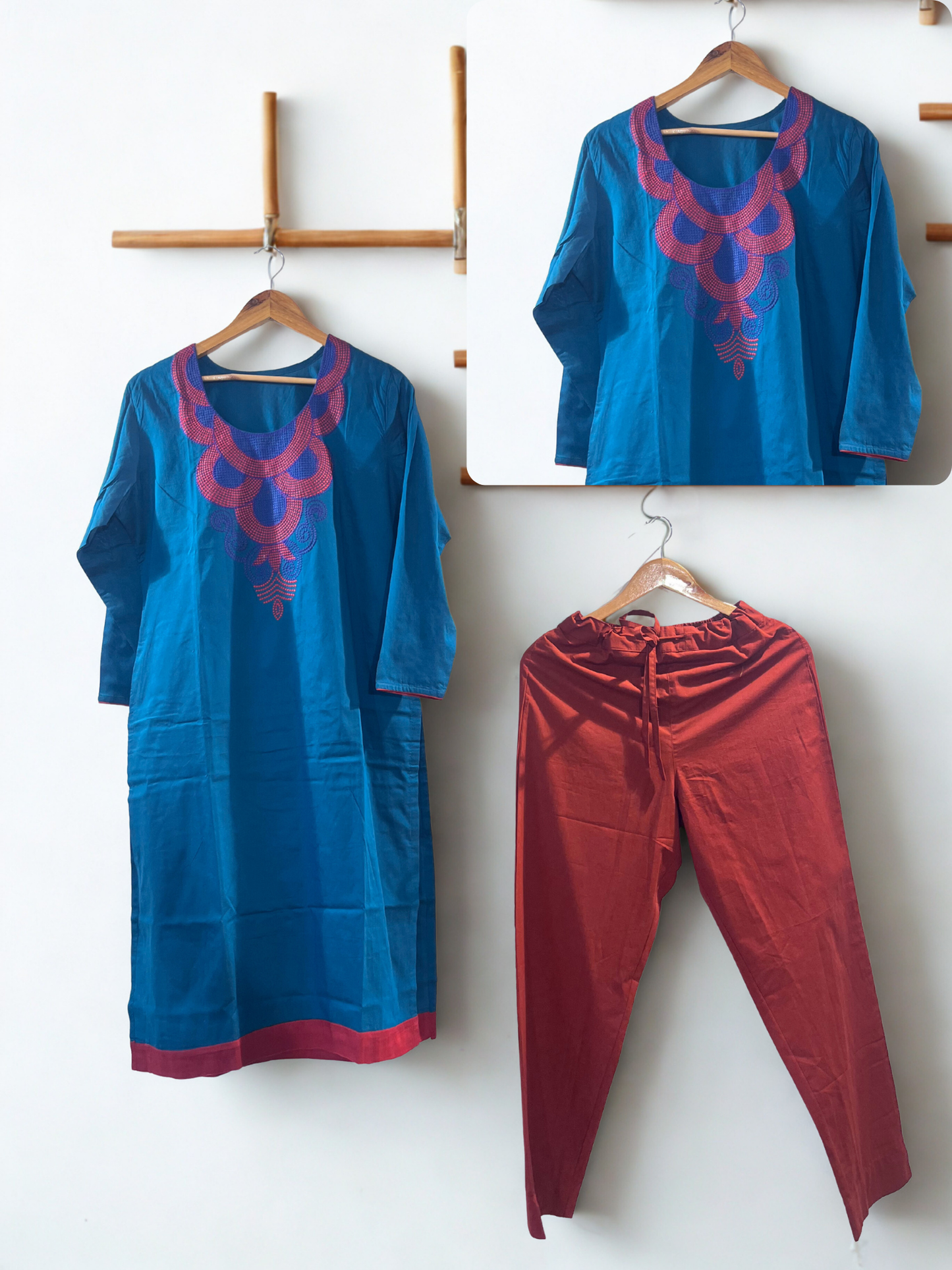 2 Piece - Set (Kurta + pant)