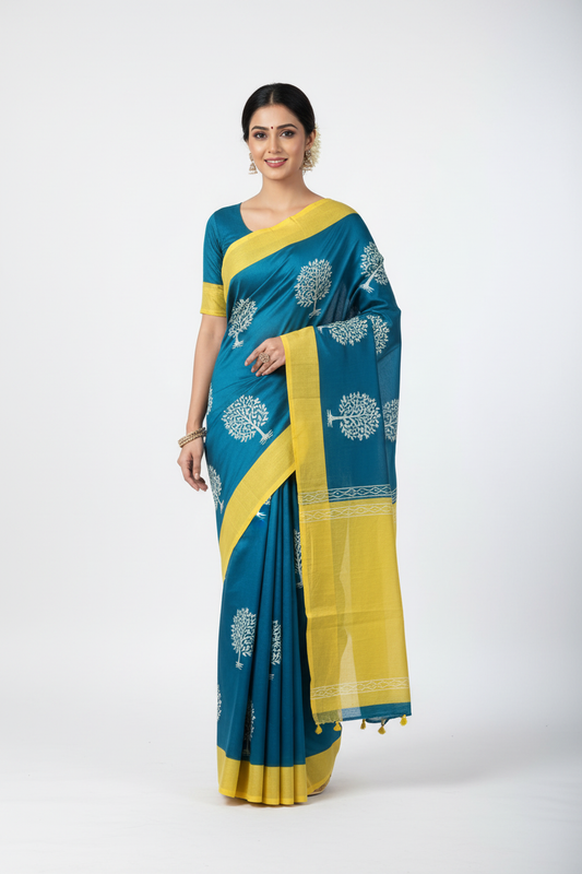 Pure Mul Cotton Saree
