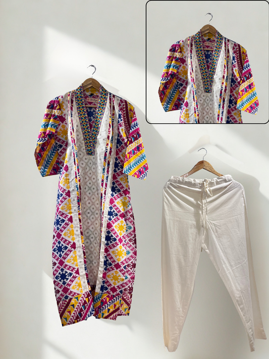 2 Piece - Set (Kurta + pant)