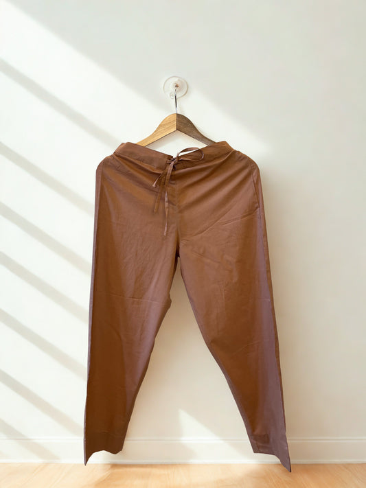 Warm Cocoa Brown Pant