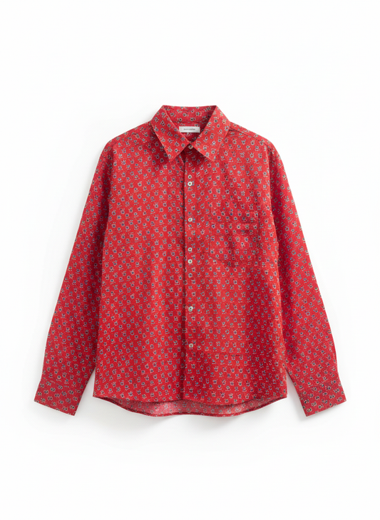 Block Print Cotton Shirt