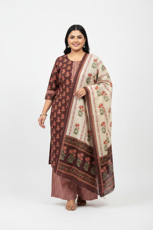 Plus size 3 piece set