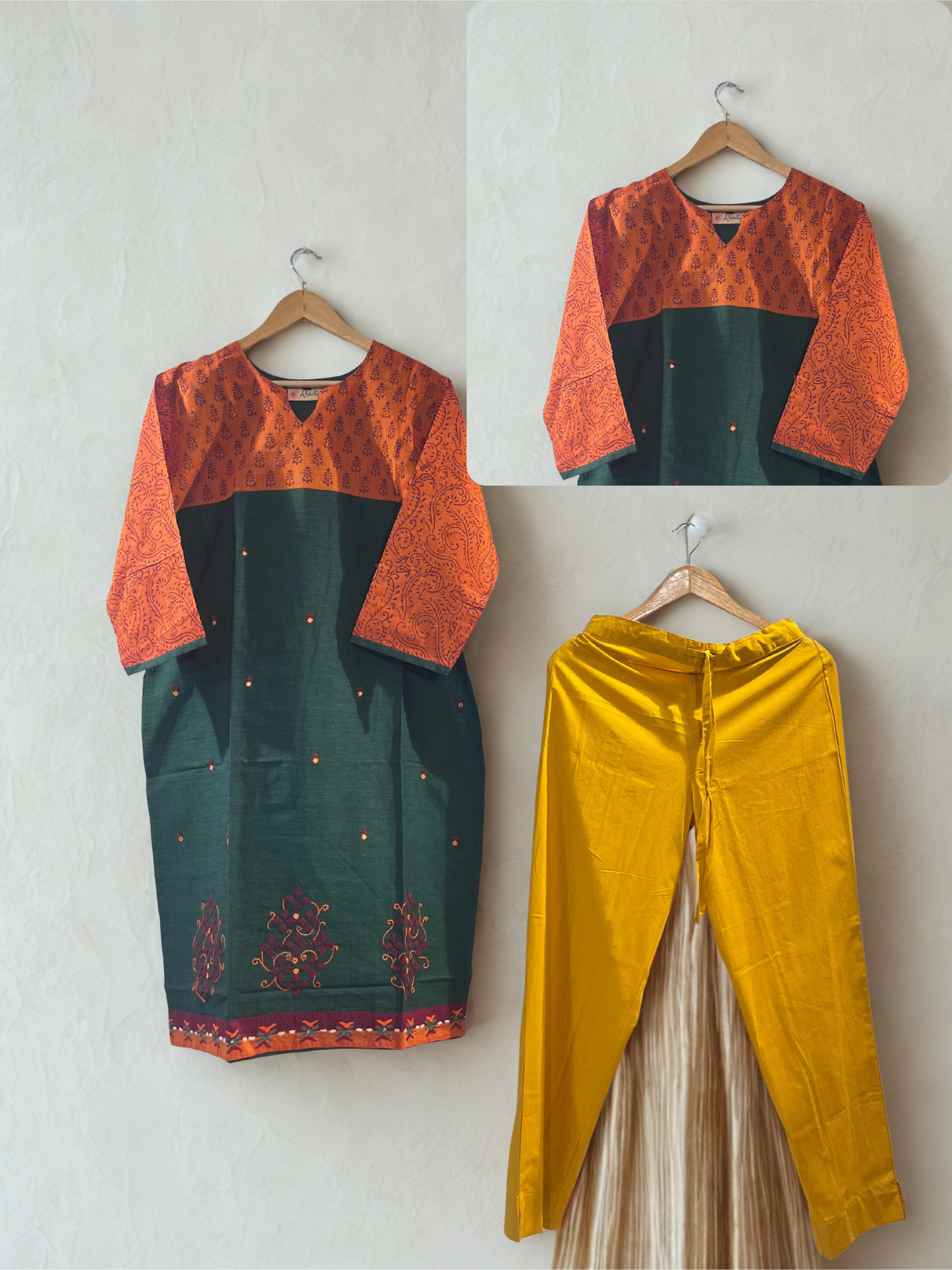 2 Piece - Set (Kurta + pant)