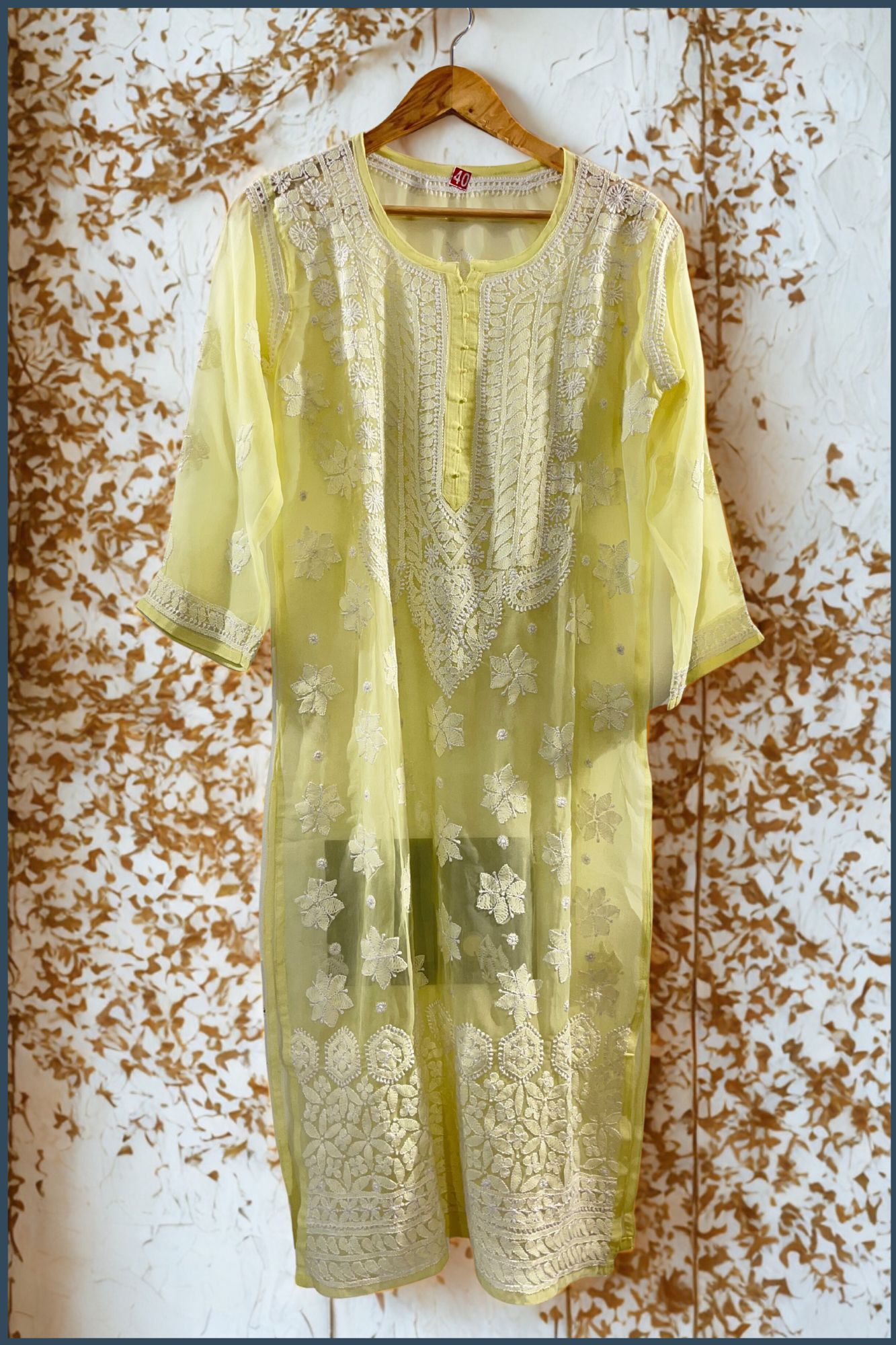 Lucknowi Chikankari