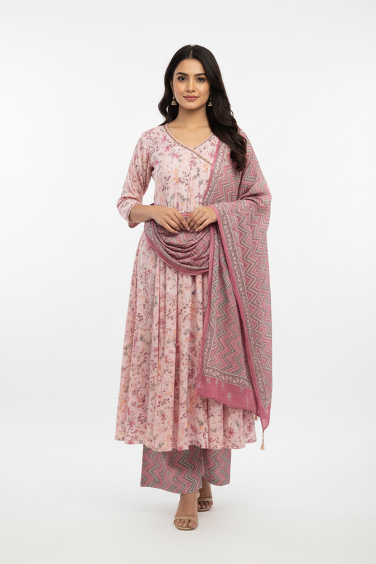 Light Pink Anarkali