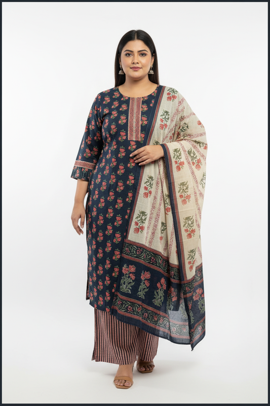 Plus size 3 piece set