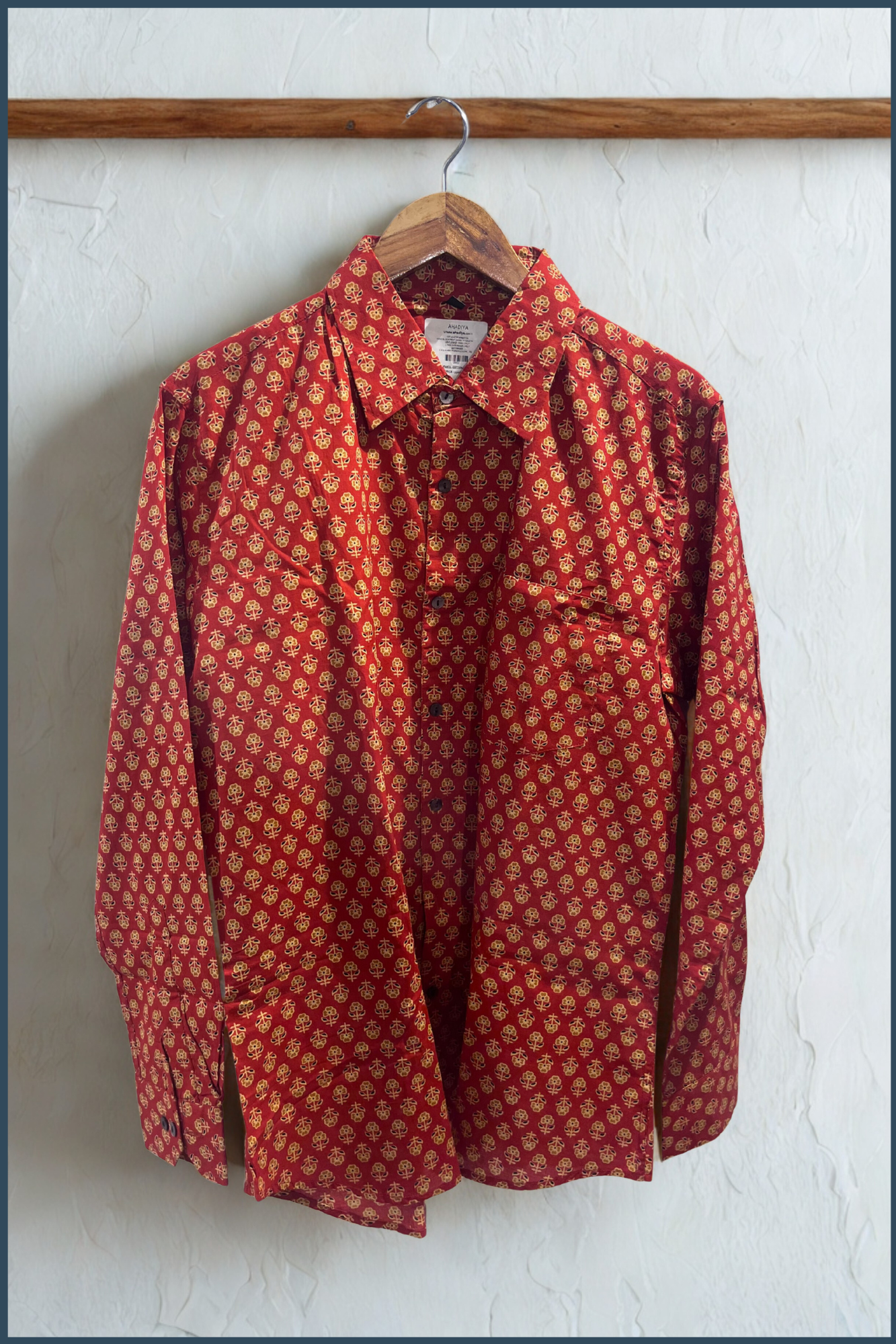 Block Print Cotton Shirt