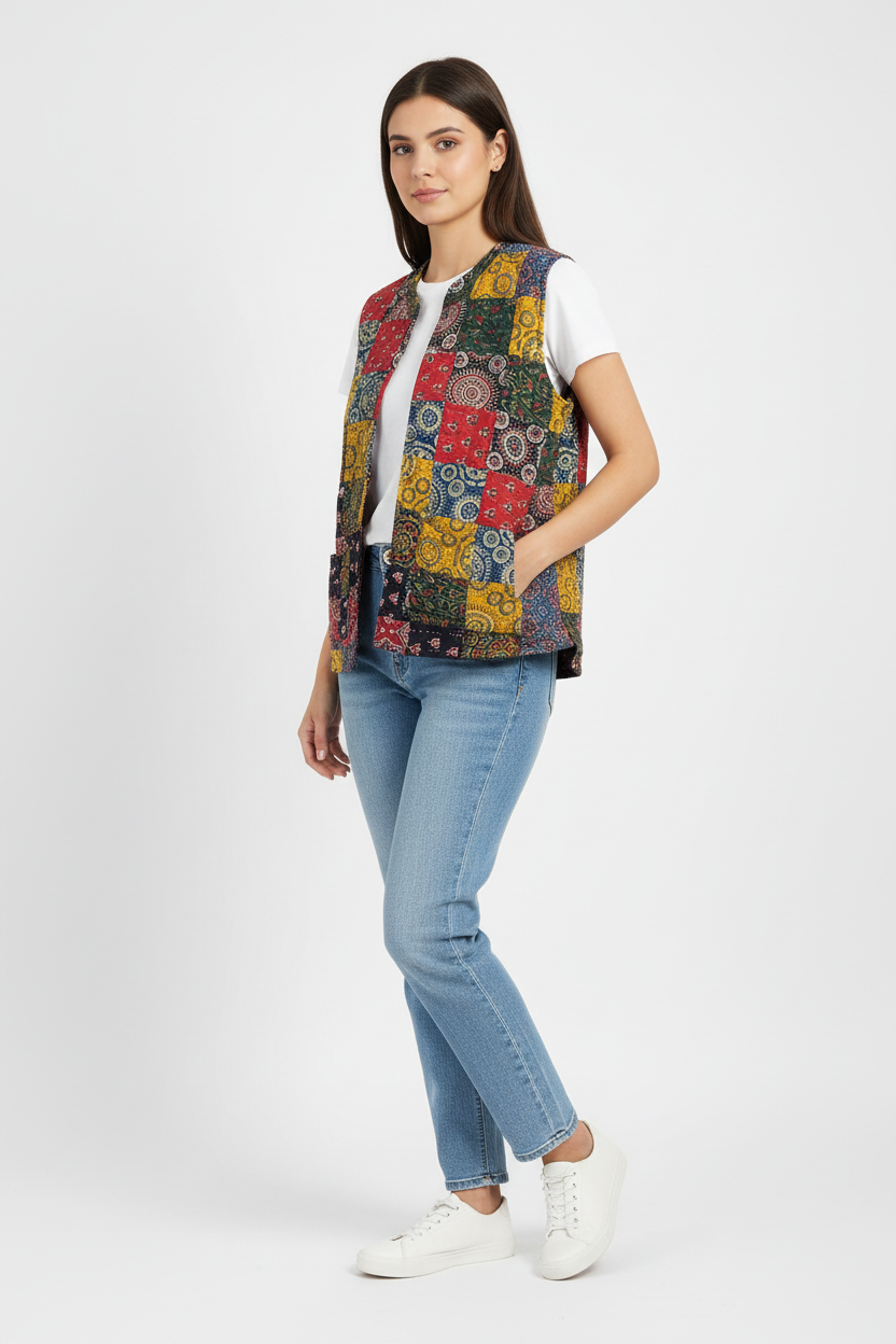 Ajrakh Versatile Jacket