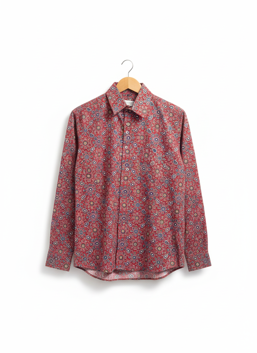 Block Print Cotton Shirt