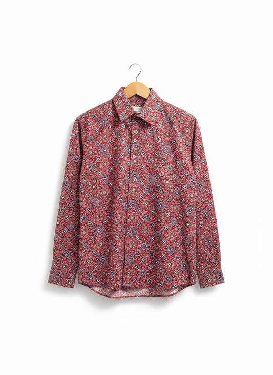 Block Print Cotton Shirt