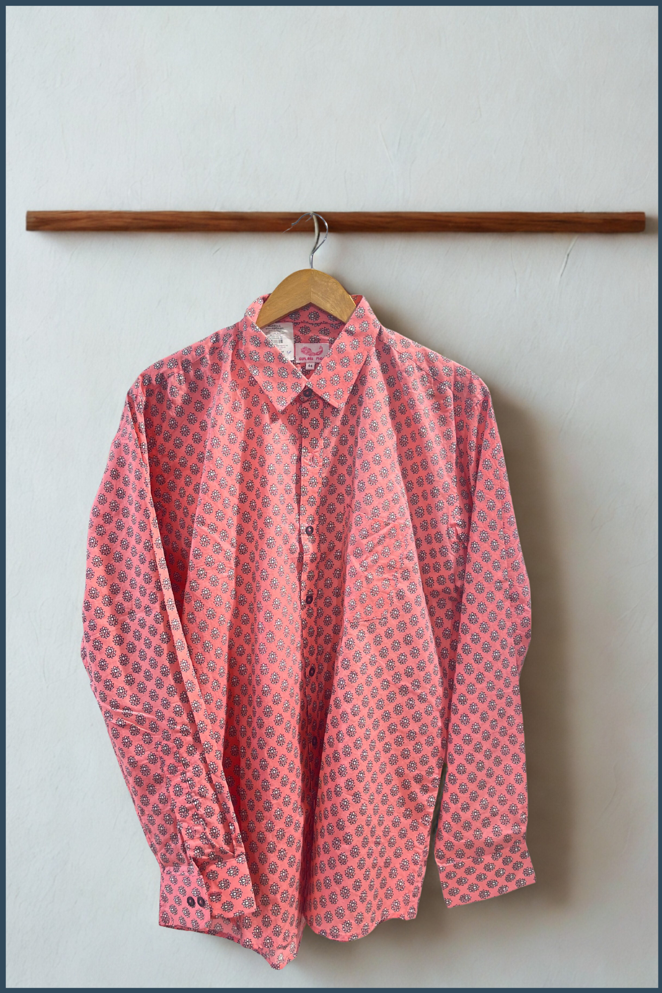 Block Print Cotton Shirt