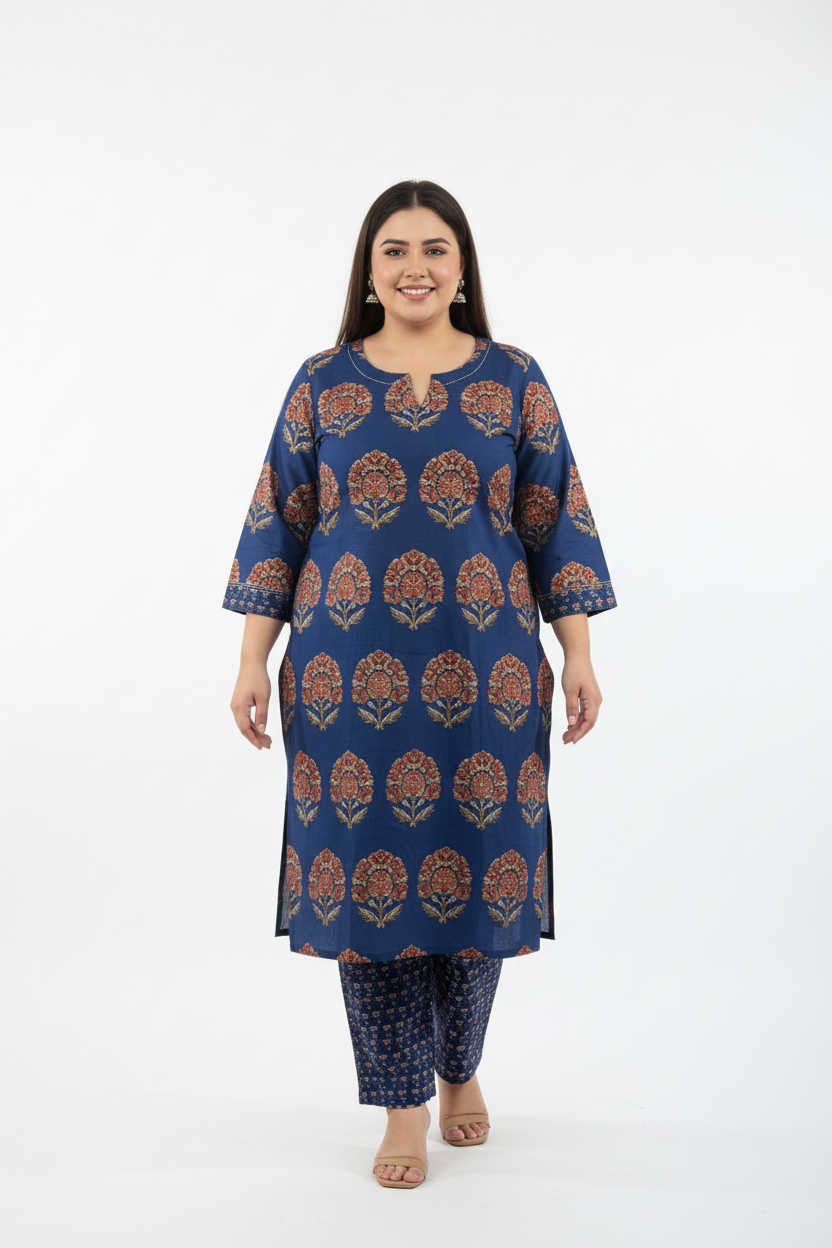 Plus size 2 piece set