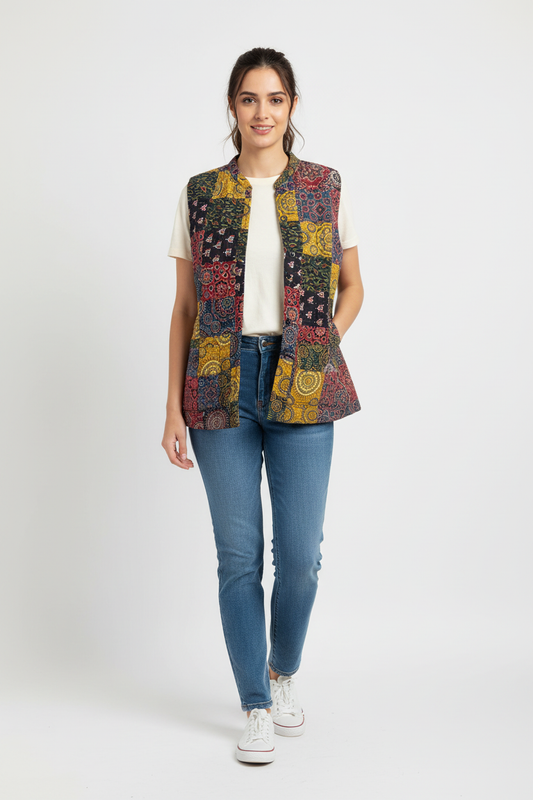 Ajrakh Versatile Jacket