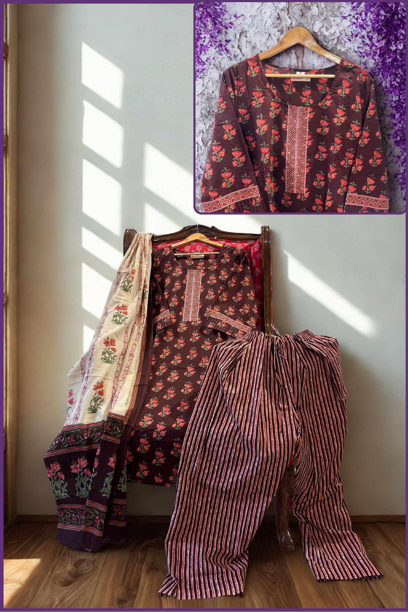 Plus size 3 piece set