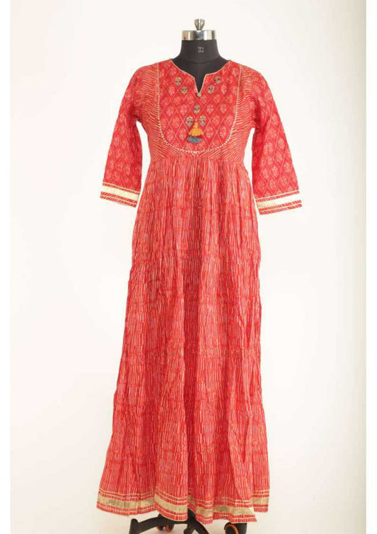 Hibiscus Kurta