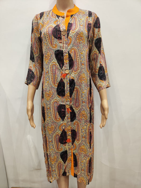 Foxtail Orchid Kurta