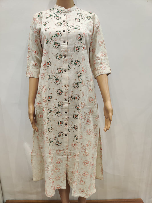 Hydrangea Kurta
