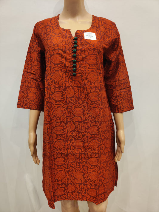 Butterfly Weed Kurti