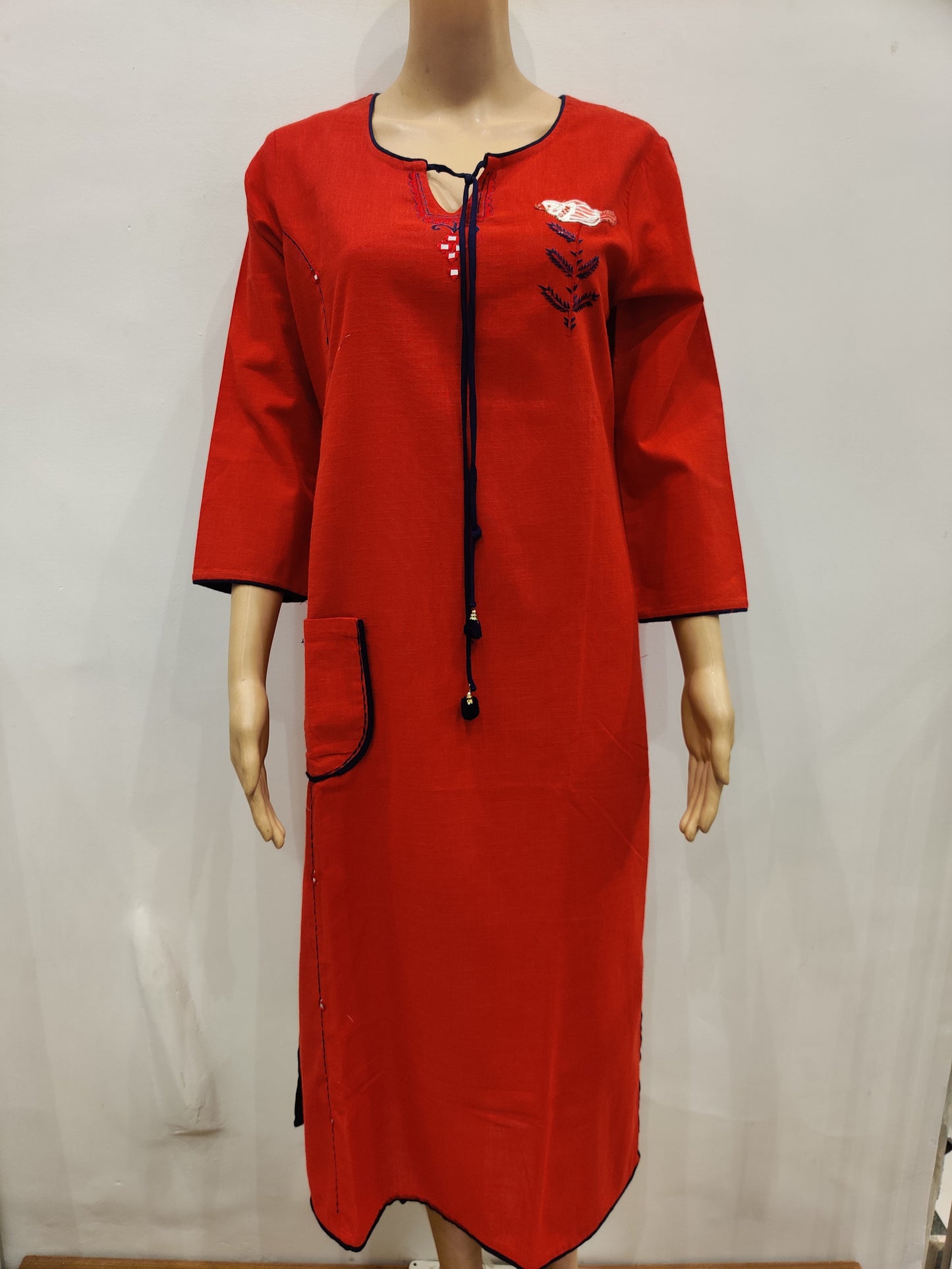 Bleeding Heart Kurti