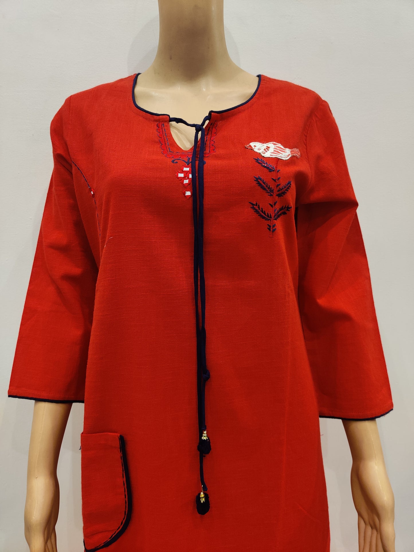 Bleeding Heart Kurti