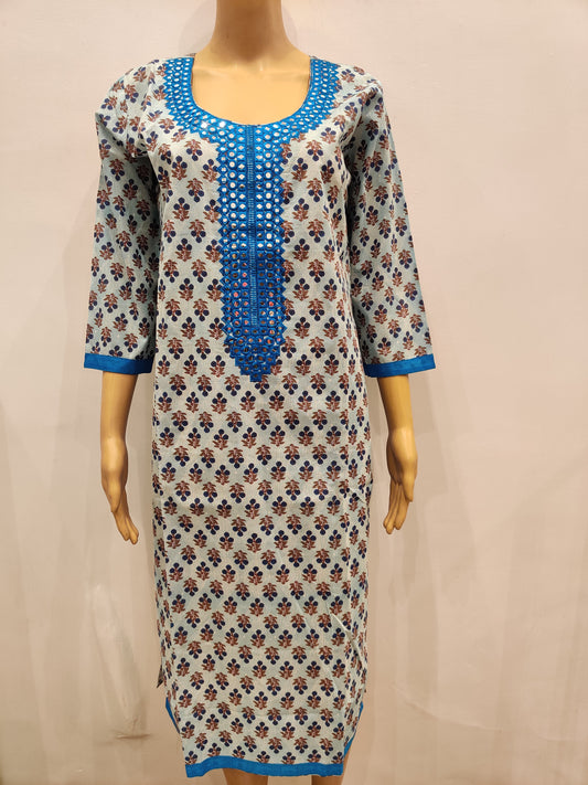 Desert Rose Kurti