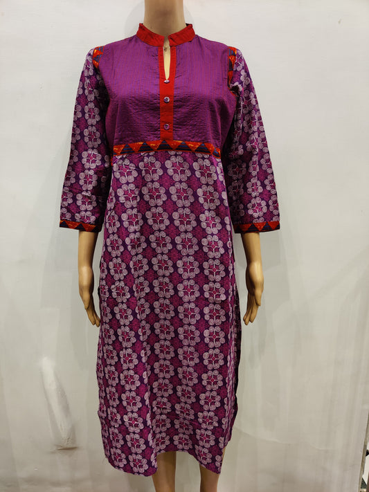 Evening Primrose kurti