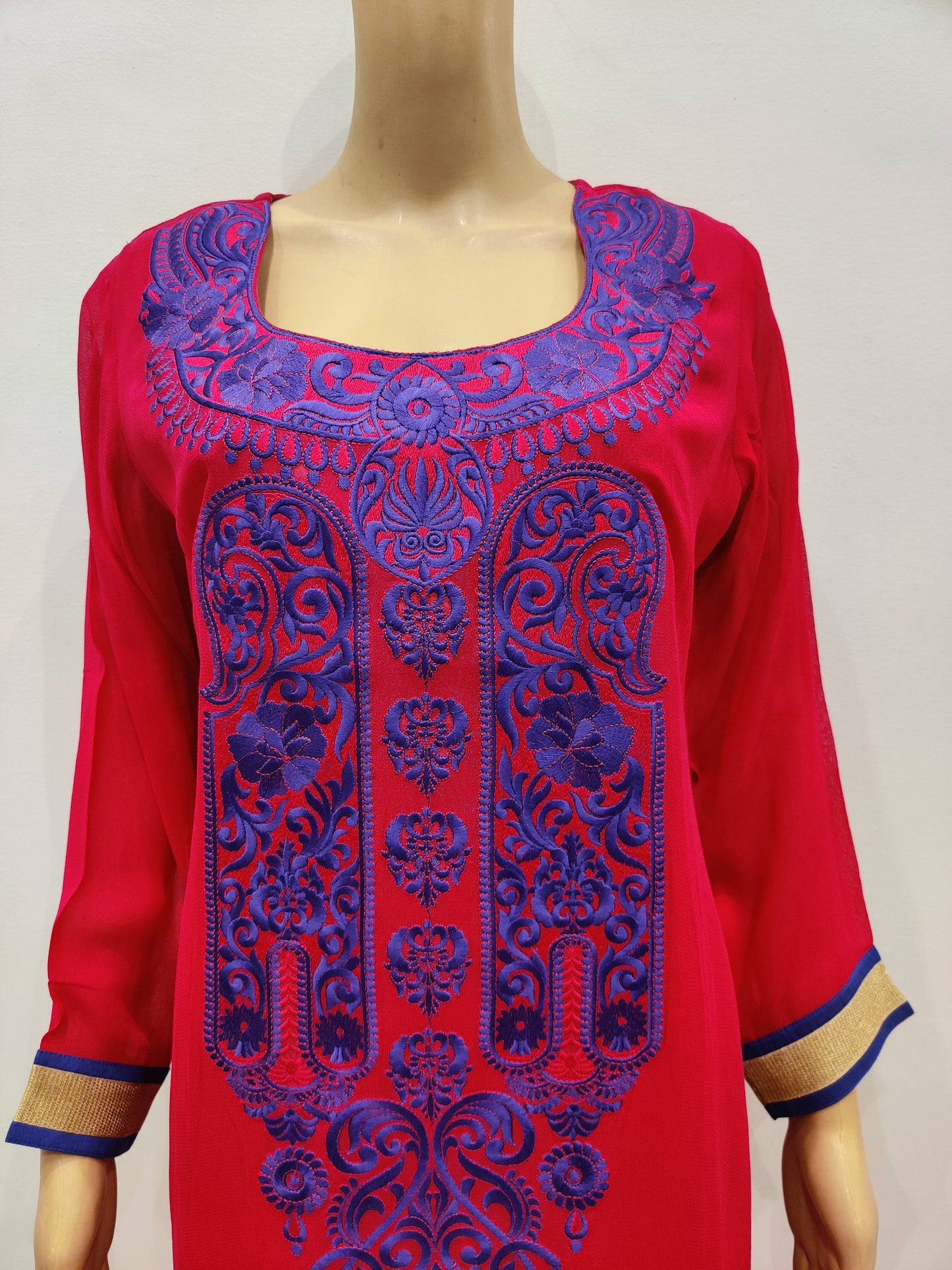 Grape Hyacinth Kurti