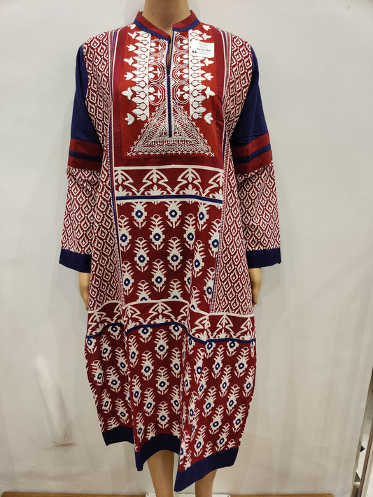 Oriental Lily Kurti