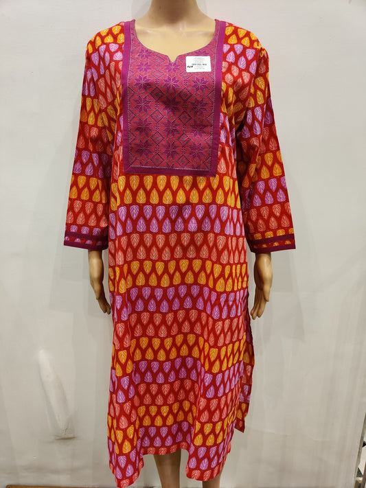 Scented Geranium Kurti